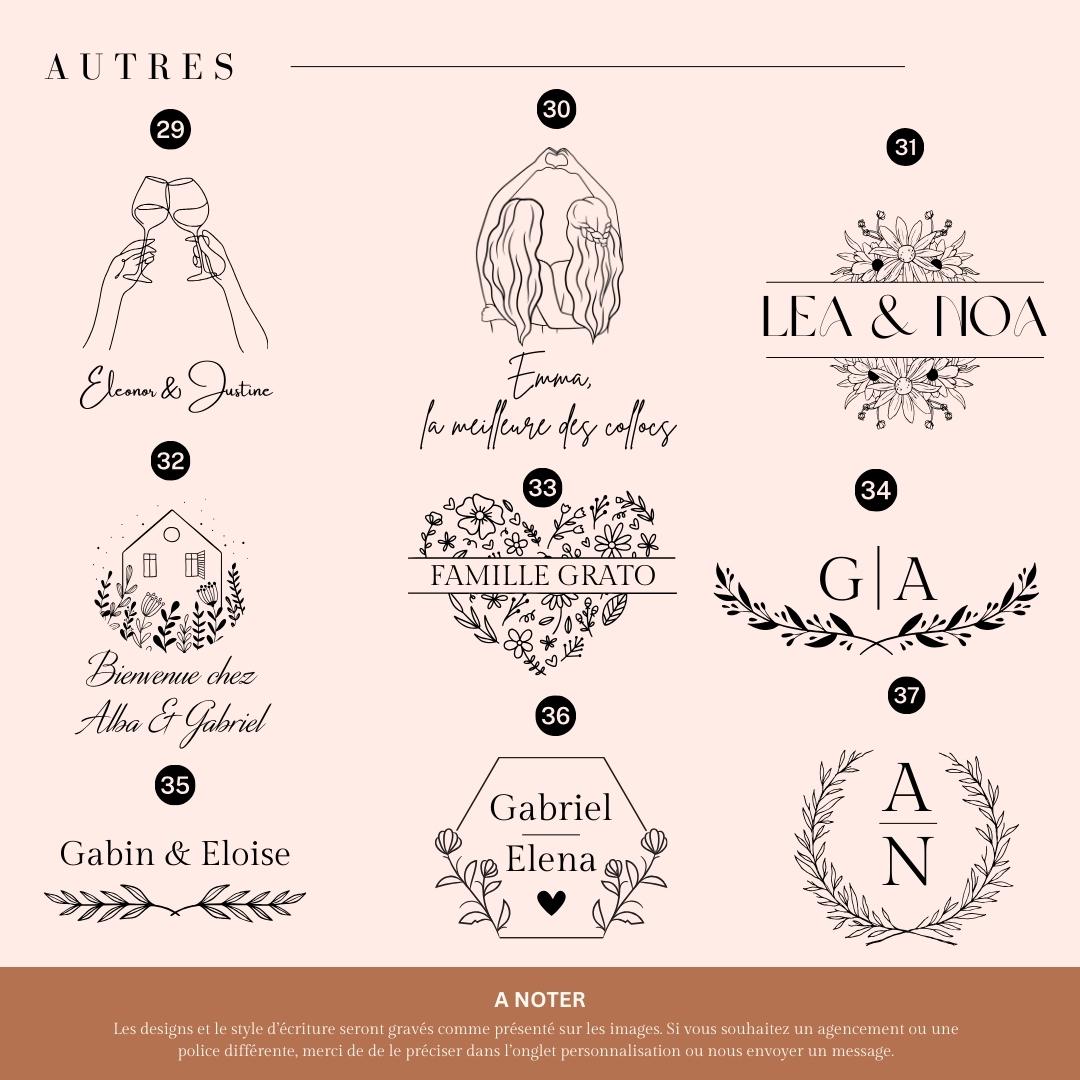 Planche en ardoise gravé, cadeau couple décoration cuisine personnalisée idée cadeau unique planche à découper mariage crémaillère