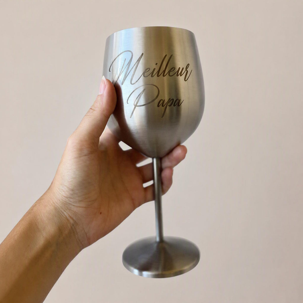 Verre à vin personnalisés, Verre en acier inoxydable, Cadeau de mariage personnalisé, Verres gravés, Cadeau couple, cadeau de fiançailles
