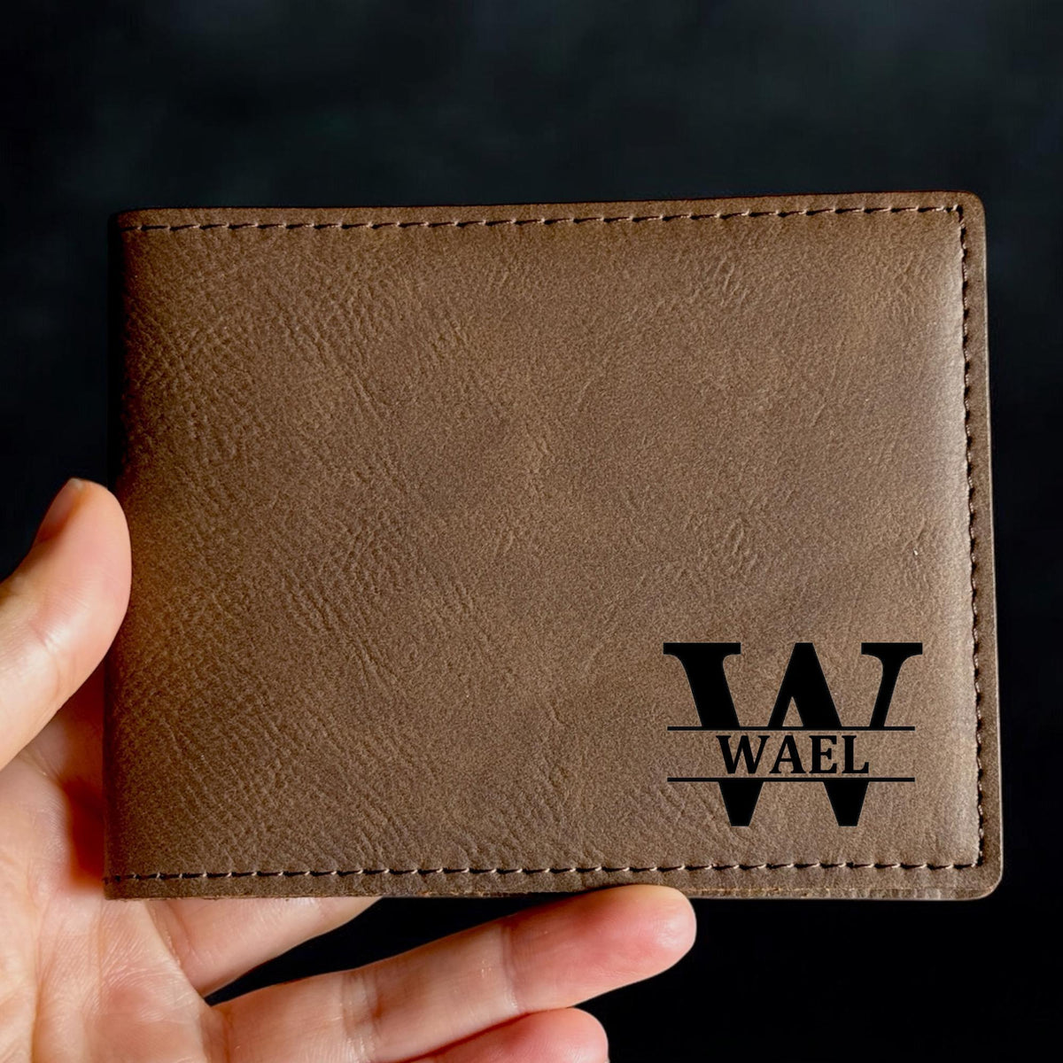 Porte-Monnaie Homme personnalisé pour anniversaire, fête des pères, garçon d'honneur