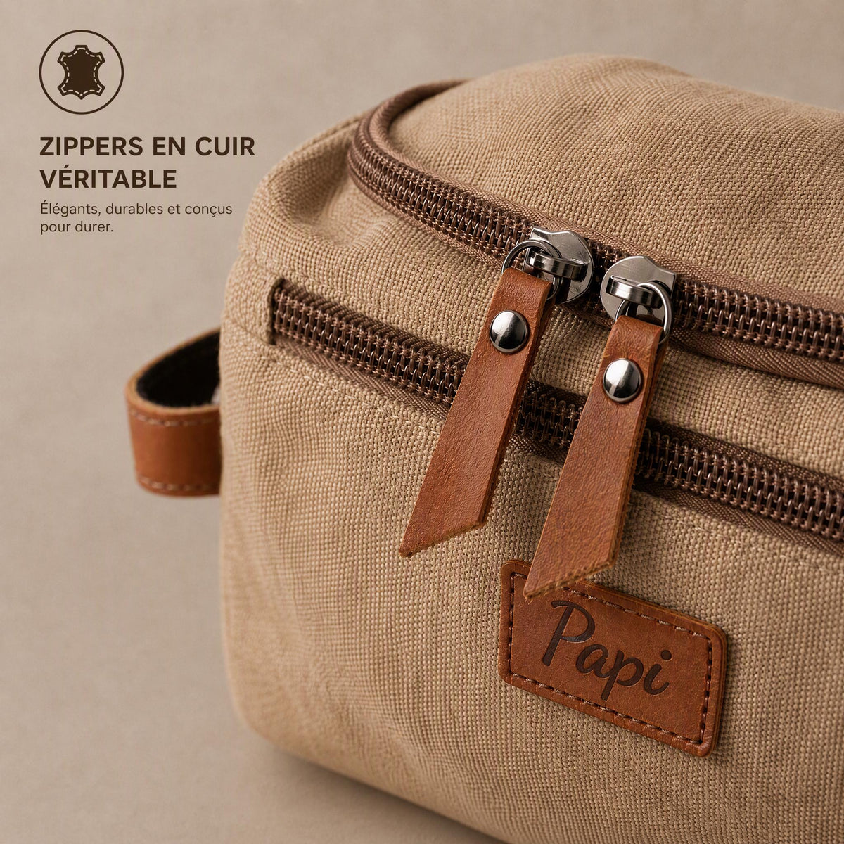 Trousse de toilette personnalisée, Trousse de voyage personnalisable, Cadeau pour papa, Idée cadeau personnalisée, fête des pères