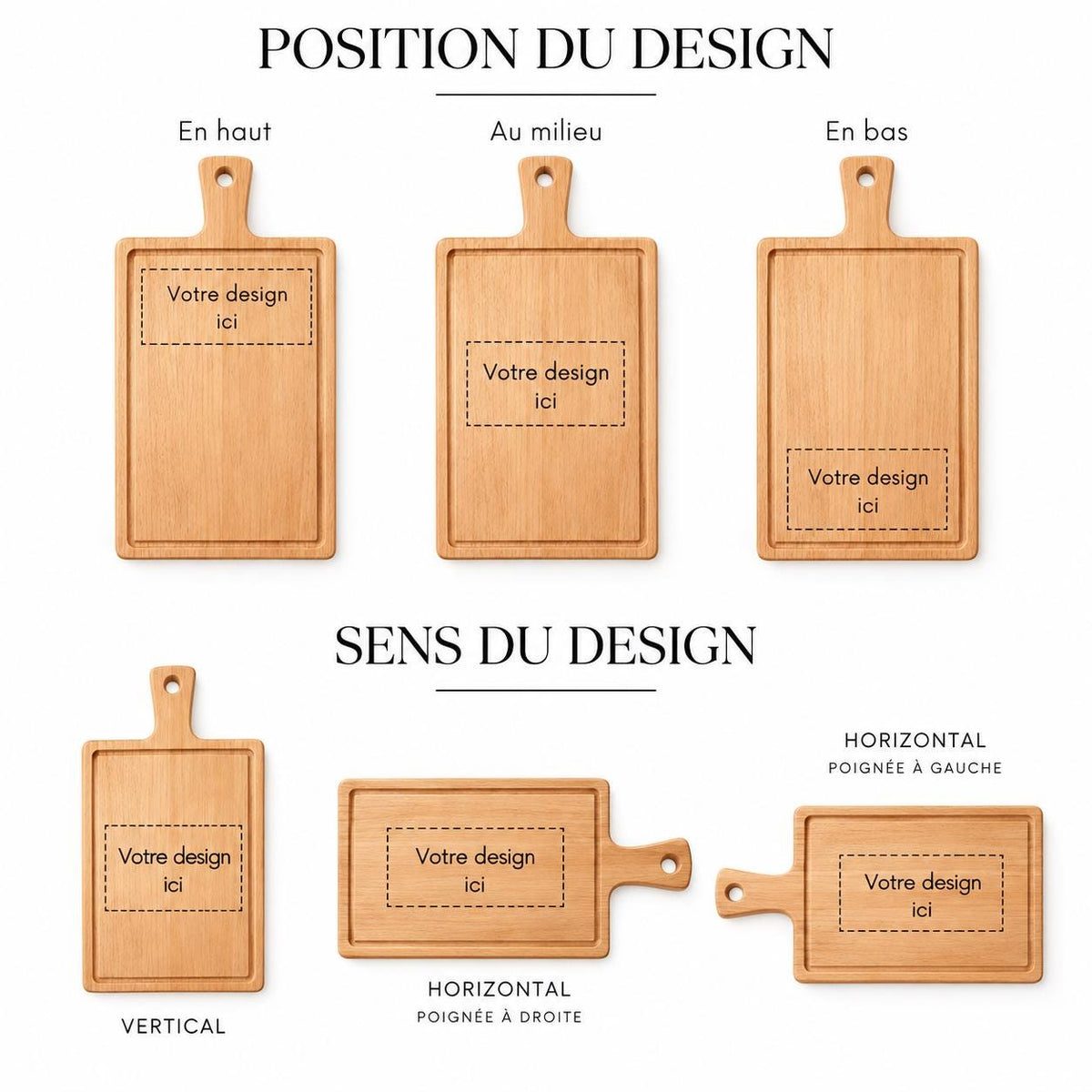Planche à Découper Bois Personnalisée, Gravée Prénom, Cadeau Crémaillère Mariage
