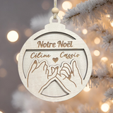 Boule de Noël Meilleures Amies