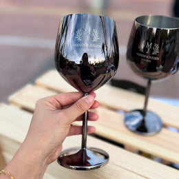 Verre à vin personnalisés, Verre en acier inoxydable, Cadeau de mariage personnalisé, Verres gravés, Cadeau couple, cadeau de fiançailles