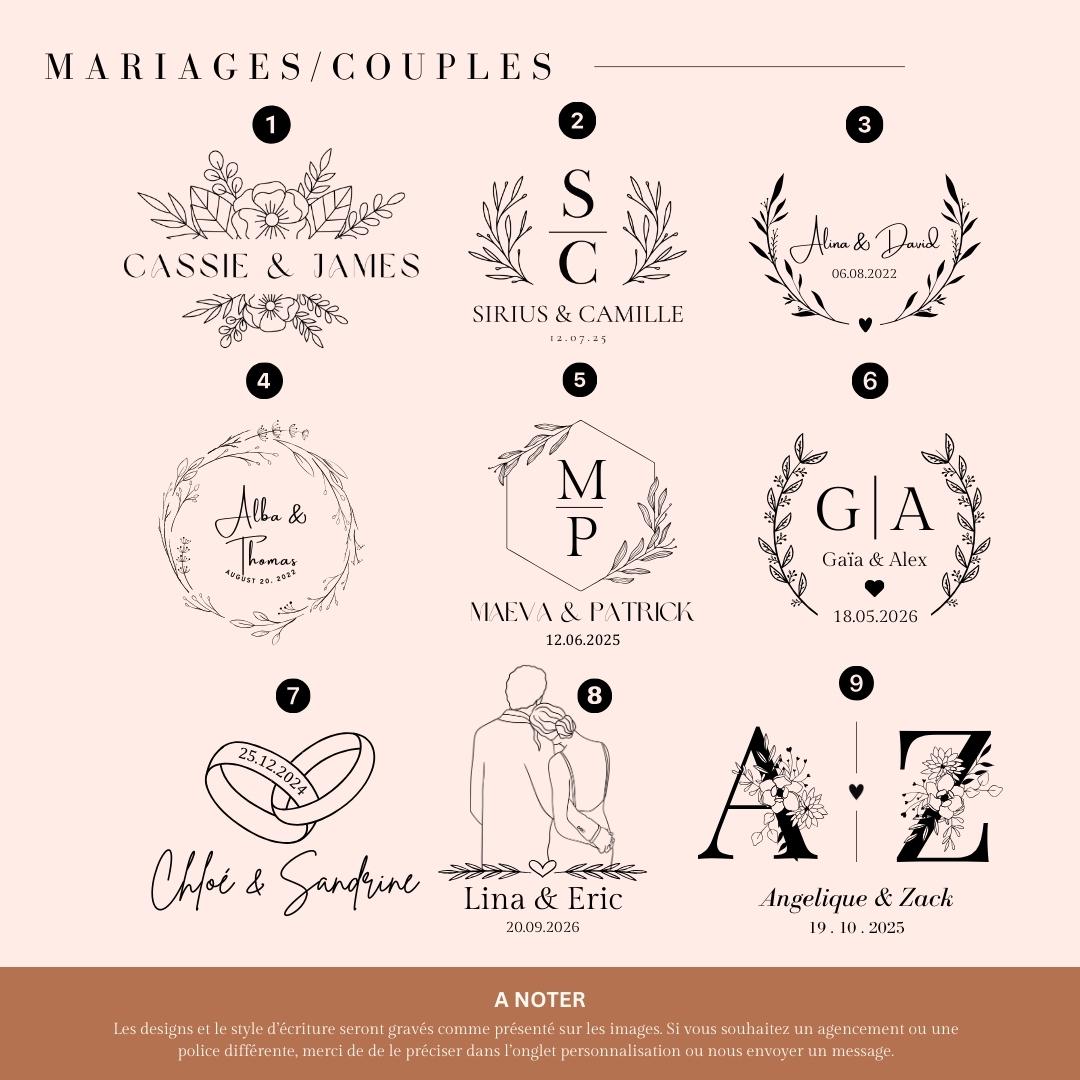 Planche en ardoise gravé, cadeau couple décoration cuisine personnalisée idée cadeau unique planche à découper mariage crémaillère