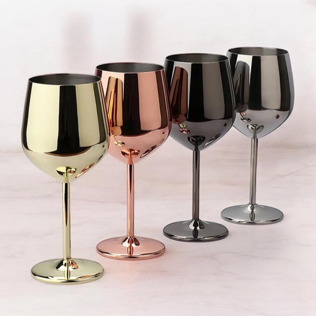 Verre à vin personnalisés, Verre en acier inoxydable, Cadeau de mariage personnalisé, Verres gravés, Cadeau couple, cadeau de fiançailles