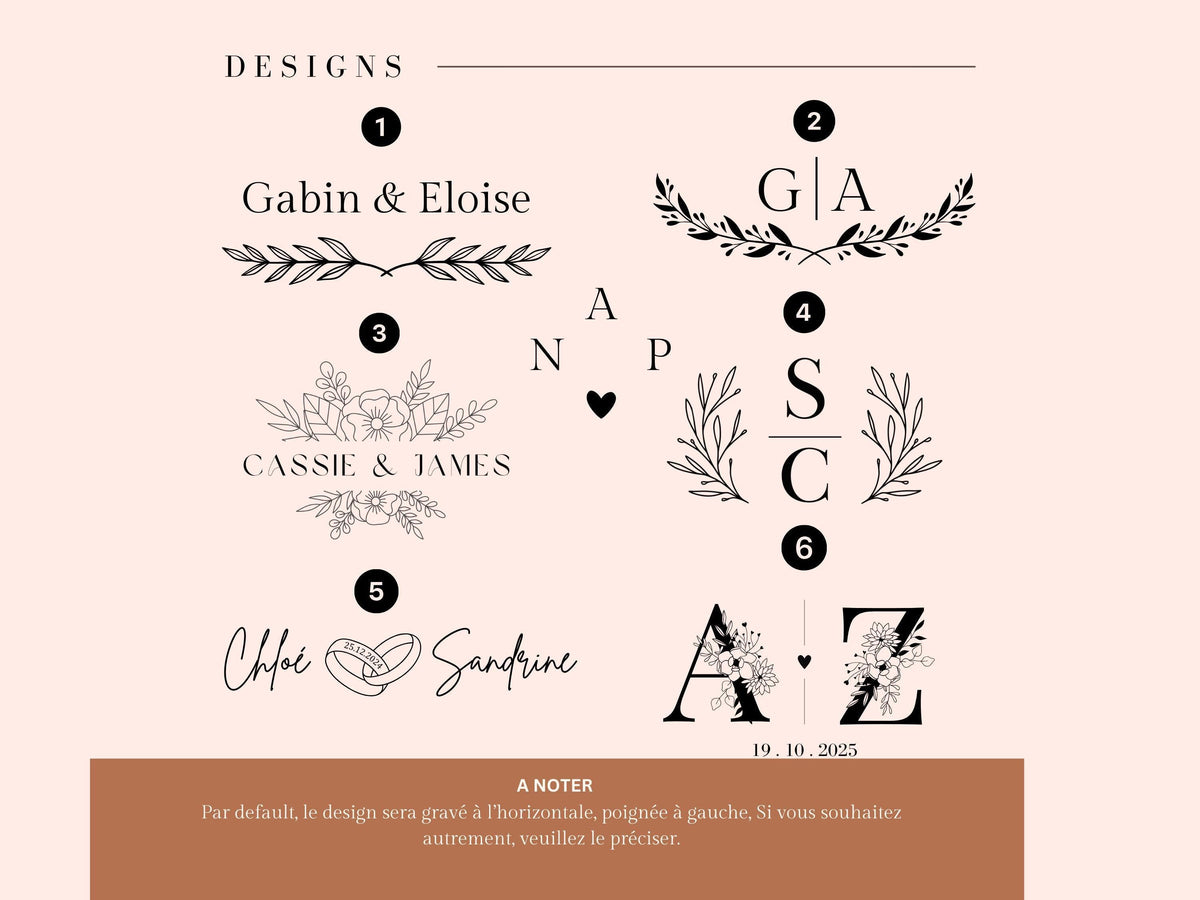 Planche À Découper Personnalisée en Marbre et Bois d'Acacia, Cadeau Gravé pour Mariage
