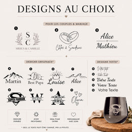 Verre personnalisé en inox, verre à whisky personnalisé, cadeau homme, cadeau fête des pères, cadeau noel pour homme, cadeau de st Valentin