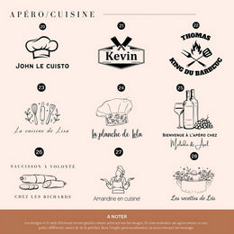 Planche à Découper Personnalisée en Bois, Cadeau Mariage, Anniversaire, cadeau de fiançailles pour couple, fête des mères, crémaillère