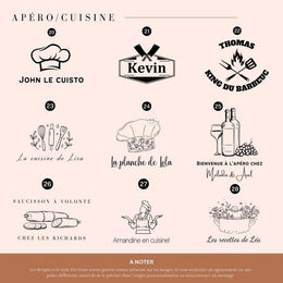 Planche à découper en bois gravé pour couple , cadeau marriage , fiançailles, crémaillère