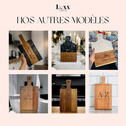 Planche à Découper Personnalisée en Bois, Cadeau Mariage, Anniversaire, cadeau de fiançailles pour couple, fête des mères, crémaillère