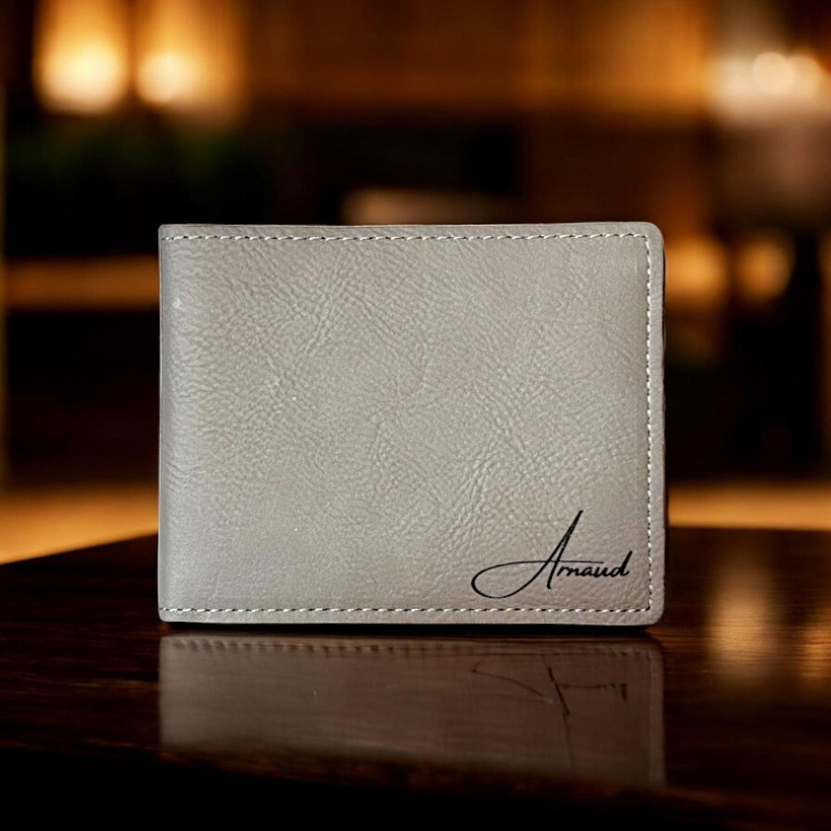 Porte-Monnaie Homme personnalisé pour anniversaire, fête des pères, garçon d'honneur