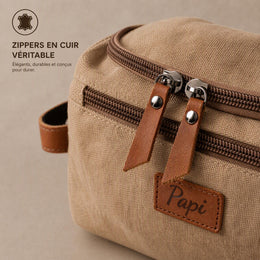 Trousse de toilette personnalisée, Trousse de voyage personnalisable, Cadeau pour papa, Idée cadeau personnalisée, fête des pères