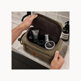 Trousse de toilette personnalisée, Trousse de voyage personnalisable, Cadeau pour papa, Idée cadeau personnalisée, fête des pères