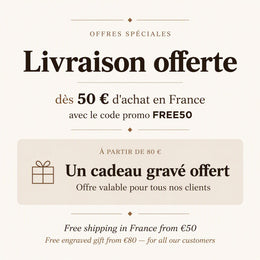 Trousse toilette cuir homme personnalisée gravure laser – Cadeau fête des pères papa, prénom initiales