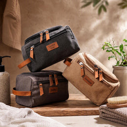 Trousse de toilette personnalisée homme, Cadeau personnalisé fête des pères, Cadeau papa unique, Cadeau original pour homme, Cadeau voyage