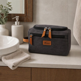 Trousse de toilette personnalisée homme, Cadeau personnalisé fête des pères, Cadeau papa unique, Cadeau original pour homme, Cadeau voyage